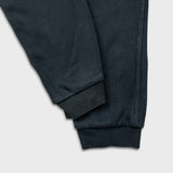 Nike Sportswear Sweatpants Mens Medium Black Swoosh Taper Leg Jogger