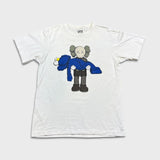 KAWS x Uniqlo Gone T Shirt Mens Small White Graphic Short Sleeve Tee
