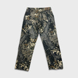 Wrangler RealTree Camo Jeans Mens 36x32 Green Relaxed Double Knee Hunting Pants