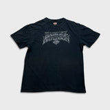 Vintage 2008 Harley Davidson T Shirt Mens XL Black Motor Sport Biker Tee