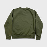 Nike Sportswear Sweatshirt Mens Medium Green Swoosh Pullover Crewneck