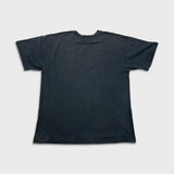 Vintage Nike Sportswear T Shirt Mens XL Black Swoosh Faded Y2K Short Sleeve Tee