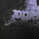 Vintage 2005 Jimi Hendrix Purple Haze T Shirt Mens XL Black Faded Rock Band Tee