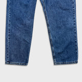 Levi's 550 Jeans Mens 38x29 Blue Relaxed Fit Medium Wash Baggy Faded Denim Pants