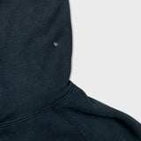 Nike Sportswear Hoodie Mens Medium Black Swoosh Pullover Hooded Sweatshirt