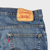 Levi's Jeans Mens 36x30 Blue Relaxed Fit Straight Leg Medium Wash Baggy Denim Pants