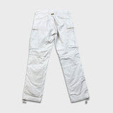 G-Star Raw Pants Mens 34x30 White Straight Fit Casual Utility Cargo Trousers