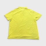 Polo Ralph Lauren Shirt Mens 2XL Yellow Pony Cotton Casual Preppy Short Sleeve