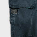 G-Star Raw Bronson Slim Chino Pants Mens 36x29 Blue Casual Cargo Utility Trousers