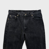 Vintage Levi's 550 Jeans Mens 34x30 Black USA Relaxed Fit Tapered Leg 90s Denim Pants