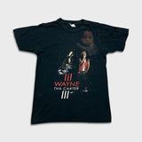 Vintage 2008 Lil Wayne Tha Carter III T Shirt Mens Small Black Album Promo Rap Tee