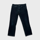 Levi's 511 Pants Mens 32x26 Black Slim Fit Stretch Corduroy Casual Trousers