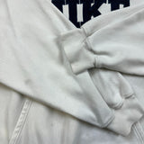 Nike Sportswear Hoodie Men Large White Center Swoosh Y2K Spell Out Hooded Sweatshirt