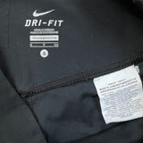 Nike Leggings Pants Womens Small Black Dri Fit Swoosh Low Rise Yoga Athletic