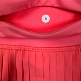 Lululemon Pleat To Street Skirt II Womens Size 6 Grapefruit Pink Tennis Run