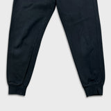 Nike Sportswear Sweatpants Mens Small Black Swoosh Taper Leg Fleece Jogger