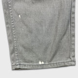 Vintage Akademiks Jeans Mens 34x29 Gray Straight Leg Faded Hip Hop Y2K Pants