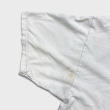 HUF Box Logo T Shirt Mens XL White Distressed Short Sleeve Graphic Skate Tee