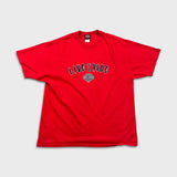 Vintage 2005 Harley Davidson T Shirt Mens 2XL Red Canada USA Eagle Biker Tee