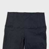 Lululemon Wunder Under Crop Womens Size 10 Black Yoga Athletic Leggings