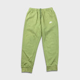 Nike Sportswear Sweatpants Mens Large Green Swoosh Taper Leg Fleece Jogger