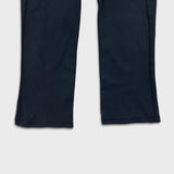 Lululemon Tadasana Slit Crop Womens Size 4 Black Athletic Yoga Leggings Pants