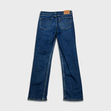 Levi's 514 Jeans Mens 32x32 Blue Slim Straight Fit Medium Wash Faded Denim Pants