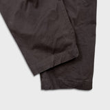 Lacoste Pants Mens 40x32 Brown Tailored Fit Twill Casual Chino Slim Trousers