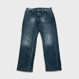 Levi's 559 Jeans Mens 34x32 Blue Relaxed Straight Fit Dark Wash Denim Pants