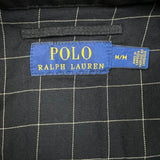 Polo Ralph Lauren Bi Swing Harrington Jacket Mens Medium Black Full Zip Windbreaker