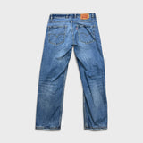 Levi's 517 Premium Bootcut Jeans Mens 34x30 Blue Light Wash Faded American Denim Pants
