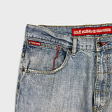 Vintage Ecko Unltd Jeans Mens 34x33 Blue Light Wash Relaxed Fit Baggy Y2K Denim Pants