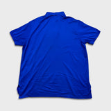Polo Ralph Lauren Shirt Mens 2XL Blue Pony Cotton Casual Preppy Short Sleeve