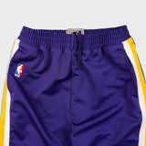 Vintage Hardwood Classics LA Lakers Track Pants Mens Medium Purple NBA Basketball