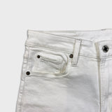 G-Star Raw Jeans Mens Size 31 White 3301 Slim Denim Shorts Taper Fit Jorts