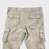 Levi's Pants Mens 40x32 Beige Signature Gold Utility Straight Leg Casual Cargo