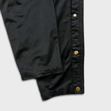Vintage 90s Champion Track Pants Mens Medium Black USA Tear Away Athletic Jogger