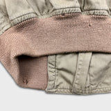 Vintage 90s Polo Ralph Lauren Harrington Jacket Mens Small Beige Full Zip Bomber