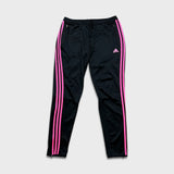 Adidas Climacool Track Pants Mens Large Black Essentials 3 Stripe Training Athletic Jogger
