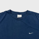 Nike Sportswear T Shirt Mens XL Blue Swoosh Casual Faded Short Sleeve Tee