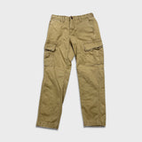 American Eagle Pants Mens 28x27 Beige Flex Slim Faded Taper Leg Trousers Cargo