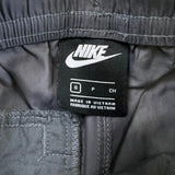 Nike Sportswear Track Pants Mens Small Gray Swoosh Taper Leg Athletic Jogger