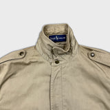 Vintage 90s Polo Ralph Lauren Harrington Jacket Mens Small Beige Full Zip Bomber