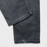 Levi’s 513 Jeans Mens 34x32 Gray Slim Straight Fit Casual Faded Denim Pants