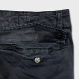 G-Star Raw Pants Mens 34x32 Black Straight Fit Casual Utility Cargo Trousers