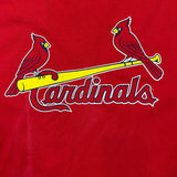 Vintage Y2K Majestic St Louis Cardinals T Shirt Mens XL Red MLB Baseball Tee