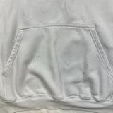 Nike Sportswear Hoodie Men Large White Center Swoosh Y2K Spell Out Hooded Sweatshirt