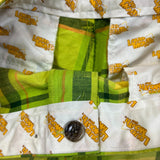 Loudmouth Golf Shorts Mens Size 34 Yellow Checkered Plaid Preppy Pants