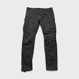 G-Star Raw Pants Mens 34x32 Gray Rovic Zip 3D Straight Taper Cuff Cargo Trouser