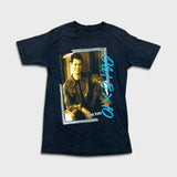 Vintage 1989 Randy Travis T Shirt Mens Small Black 8x10 Tour Single Stitch Band Tee